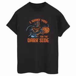 Star Wars - T-shirt DARK SIDE - Femme (Noir)