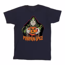 Disney - T-shirt PUMPKIN SPICE - Homme (Bleu marine)