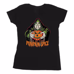 Disney - T-shirt PUMPKIN SPICE - Femme (Noir)