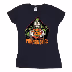 Disney - T-shirt PUMPKIN SPICE - Femme (Bleu marine)