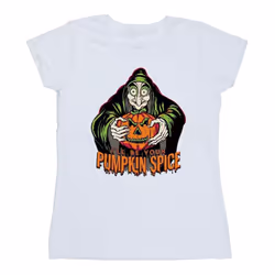 Disney - T-shirt PUMPKIN SPICE - Femme (Blanc)