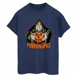 Disney - T-shirt PUMPKIN SPICE - Femme (Bleu marine)
