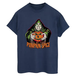 Disney - T-shirt PUMPKIN SPICE - Femme (Bleu marine)