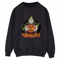 Disney - Sweat PUMPKIN SPICE - Femme (Noir)