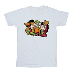 Disney - T-shirt TRICK OR TREAT - Homme (Blanc)