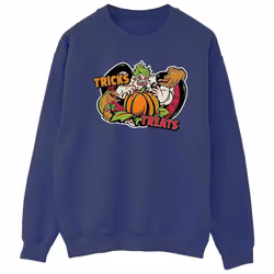 Disney - Sweat TRICK OR TREAT - Homme (Bleu marine)