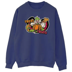 Disney - Sweat TRICK OR TREAT - Homme (Bleu marine)