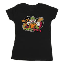Disney - T-shirt TRICK OR TREAT - Femme (Noir)