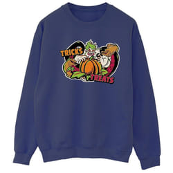 Disney - Sweat TRICK OR TREAT - Femme (Bleu marine)