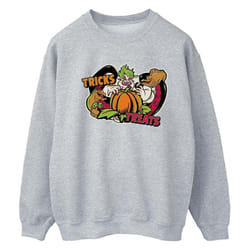Disney - Sweat TRICK OR TREAT - Femme (Gris)