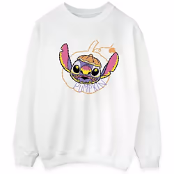 Lilo & Stitch - Sweat - Homme (Blanc)