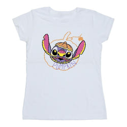 Lilo & Stitch - T-shirt - Femme (Blanc)