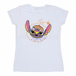 Lilo & Stitch - T-shirt - Femme (Blanc)