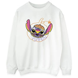 Lilo & Stitch - Sweat - Femme (Blanc)