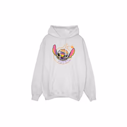 Lilo & Stitch - Sweat à capuche - Femme (Blanc)
