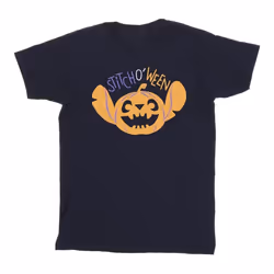 Lilo & Stitch - T-shirt STITCH O WEEN - Homme (Bleu marine)