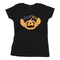 Lilo & Stitch - T-shirt STITCH O WEEN - Femme (Noir)