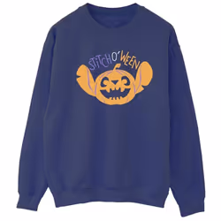 Lilo & Stitch - Sweat STITCH O WEEN - Femme (Bleu marine)