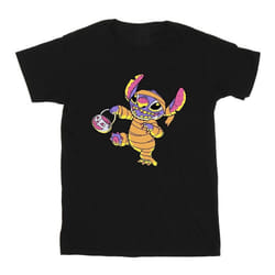 Lilo & Stitch - T-shirt TRICK OR TREAT - Homme (Noir)