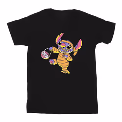Lilo & Stitch - T-shirt TRICK OR TREAT - Homme (Noir)