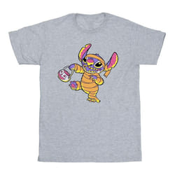 Lilo & Stitch - T-shirt TRICK OR TREAT - Homme (Gris)