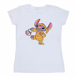 Lilo & Stitch - T-shirt TRICK OR TREAT - Femme (Blanc)