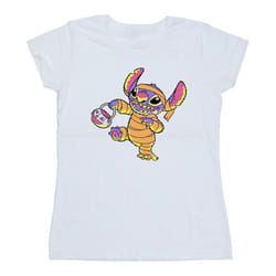 Lilo & Stitch - T-shirt TRICK OR TREAT - Femme (Blanc)
