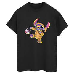 Lilo & Stitch - T-shirt TRICK OR TREAT - Femme (Noir)