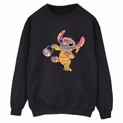 Lilo & Stitch - Sweat TRICK OR TREAT - Femme (Noir)