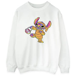 Lilo & Stitch - Sweat TRICK OR TREAT - Femme (Blanc)