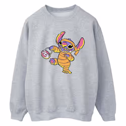 Lilo & Stitch - Sweat TRICK OR TREAT - Femme (Gris)