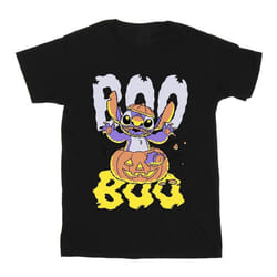 Lilo & Stitch - T-shirt BOO - Homme (Noir)