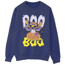 Lilo & Stitch - Sweat BOO - Femme (Bleu marine)
