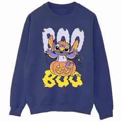 Lilo & Stitch - Sweat BOO - Femme (Bleu marine)