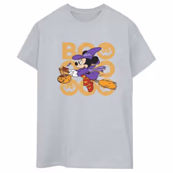 Disney - T-shirt BOO WITCH - Femme (Gris)
