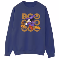Disney - Sweat BOO - Femme (Bleu marine)