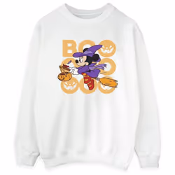 Disney - Sweat BOO - Femme (Blanc)