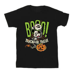 Disney - T-shirt BOO TRICK OR TREAT - Homme (Noir)