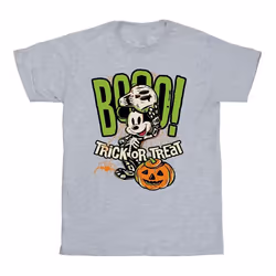Disney - T-shirt BOO TRICK OR TREAT - Homme (Gris)