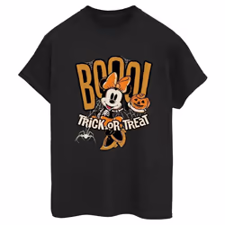 Disney - T-shirt BOO TRICK OR TREAT - Femme (Noir)