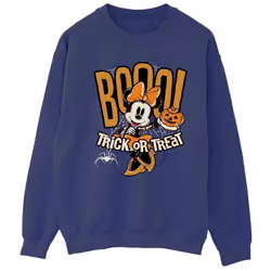 Disney - Sweat BOO - Femme (Bleu marine)
