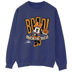Disney - Sweat BOO - Femme (Bleu marine)