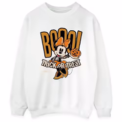 Disney - Sweat BOO - Femme (Blanc)