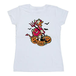 Disney - T-shirt - Femme (Blanc)