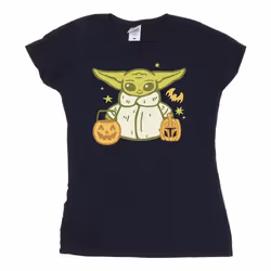 Star Wars - T-shirt TRICK OR TREAT - Femme (Bleu marine)