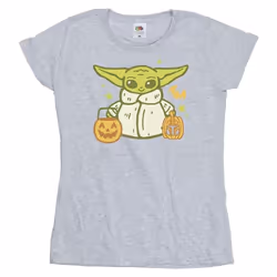 Star Wars - T-shirt TRICK OR TREAT - Femme (Gris)