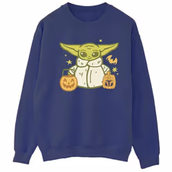 Star Wars - Sweat TRICK OR TREAT - Femme (Bleu marine)