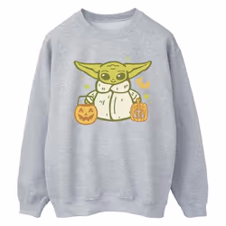 Star Wars - Sweat TRICK OR TREAT - Femme (Gris)