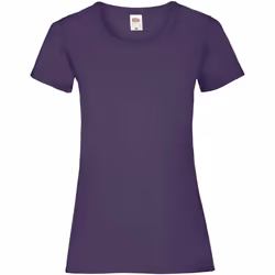 Fruit Of The Loom - T-shirts manches courtes - Femmes (Violet)