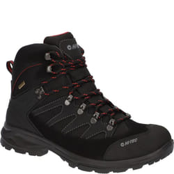 Hi-Tec - Bottines de marche CLAMBER - Homme (Charbon / Rouge)